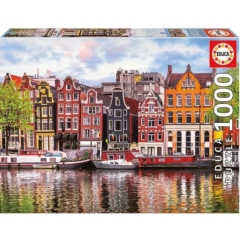 Educa 1000 db-os puzzle - Dancing Houses - Amszterdam (18458)