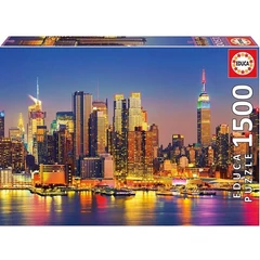 Educa 1500 db-os puzzle - Manhattan éjjel (18466)