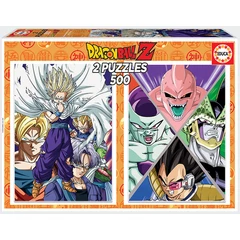 Educa 2 x 500 db-os puzzle - Dragon Ball (18487)