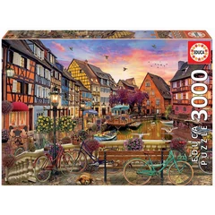 Educa 3000 db-os puzzle - Colmar, Franciaország (19051)