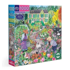 EeBoo 1000 db-os puzzle - French Flower Garden (PZT662)
