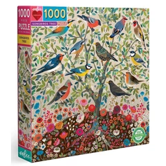 EeBoo 1000 db-os puzzle - Songbirds Tree pc (PZTSBD)