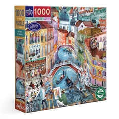 EeBoo 1000 db-os  puzzle - Artists in Venice (PZT457)