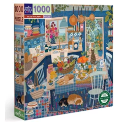 EeBoo 1000 db-os puzzle - Blue Kitchen (PZTBUK)
