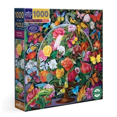 EeBoo 1000 db-os  puzzle - Butterfly Still Life (PZT702)