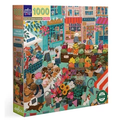 EeBoo 1000 db-os  puzzle - English Green Market (PZTEGM)