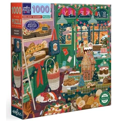 EeBoo 1000 db-os puzzle - Holiday Bakery (PZT774)