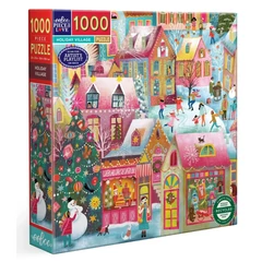EeBoo 1000 db-os puzzle - Holiday Village (PZTHYV)