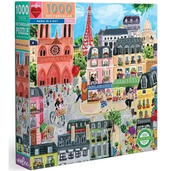 EeBoo 1000 db-os  puzzle - Paris in a Day (PZTPD)