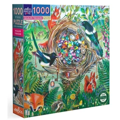 EeBoo 1000 db-os puzzle - Wildlife Treasure (PZTWDT)