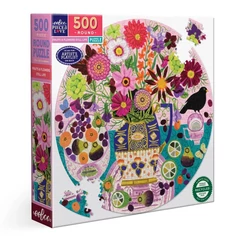 EeBoo 500 db-os Kör puzzle - Fruits and Flowers Still Life (PZFFUF)