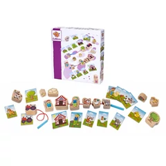 Eichhorn Fa fűzős logikai játékszett (100005200)