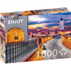 Enjoy 1000 db-os puzzle - The Small Square, Sibiu (1041)