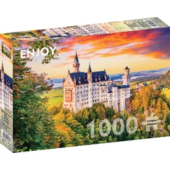 Enjoy 1000 db-os puzzle - Neuschwanstein Castle, Germany (1326)