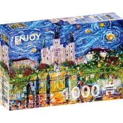 Enjoy 1000 db-os puzzle - Jackson Square, New Orleans (1455)