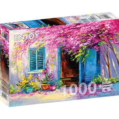 Enjoy 1000 db-os puzzle - Blooming Courtyard (1693)