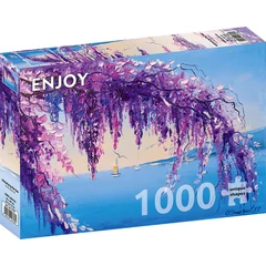 Enjoy 1000 db-os puzzle - Wisteria by the Sea (1753)