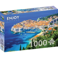 Enjoy 1000 db-os puzzle - Dubrovnik Old Town, Croatia (2071)