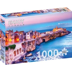 Enjoy 1000 db-os puzzle - Vieste on the Rocks, Italy (2086)