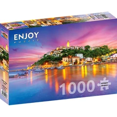 Enjoy 1000 db-os puzzle - Vrbnik Village, Croatia (2096)