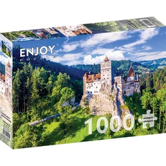 Enjoy 1000 db-os puzzle - Bran Castle in Summer, Romania (2100)