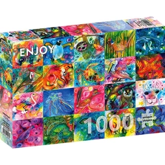 Enjoy 1000 db-os puzzle - Animal Magic (2043)