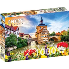 Enjoy 1000 db-os puzzle - Bamberg Old Town, Germany (2095)