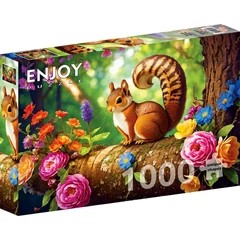 Enjoy 1000 db-os puzzle - Blossom Squirrel (2354)