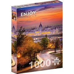 Enjoy 1000 db-os puzzle - Buda District with Hungarian Parliament (2115)
