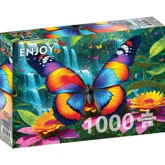 Enjoy 1000 db-os puzzle - Butterfly in the Forest (2135)