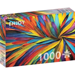 Enjoy 1000 db-os puzzle - Colorful Feathers (2133)