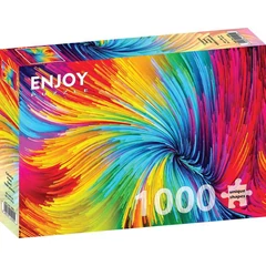 Enjoy 1000 db-os puzzle - Colorful Paint Swirl (1095)