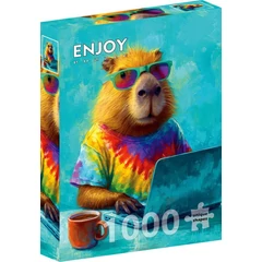 Enjoy 1000 db-os puzzle - Cool Capybara (2399)