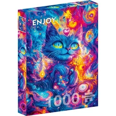 Enjoy 1000 db-os puzzle - Cosmic Cat (2396)