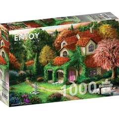 Enjoy 1000 db-os puzzle - Cottage in the Forrest (1931)