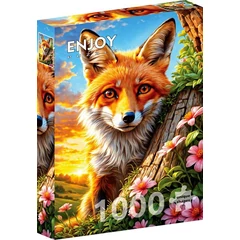 Enjoy 1000 db-os puzzle - Curious Fox (2387)