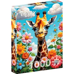 Enjoy 1000 db-os puzzle - Cute Giraffe (2151)