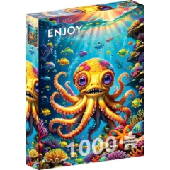 Enjoy 1000 db-os puzzle - Cute Octopus (2158)