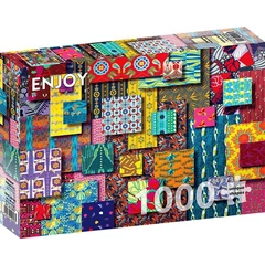 Enjoy 1000 db-os puzzle - Designer Patterns 4 (2058)