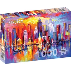 Enjoy 1000 db-os puzzle - Evening New York (1705)