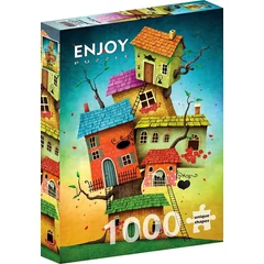 Enjoy 1000 db-os puzzle - Fairy Tale Houses (2119)