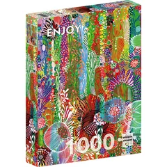 Enjoy 1000 db-os puzzle - Floral Curtain (2010)