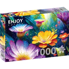 Enjoy 1000 db-os puzzle - Flowers in the Rain (2130)