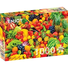 Enjoy 1000 db-os puzzle - Fruits and Vegetables (1353)