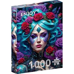 Enjoy 1000 db-os puzzle - Gothic Flowers Portrait (2169)