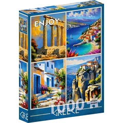 Enjoy 1000 db-os puzzle - Greek Views (2353)