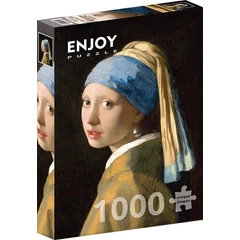 Enjoy 1000 db-os puzzle - Johannes Vermeer: Girl with a Pearl Earring (1164)