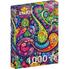 Enjoy 1000 db-os puzzle - Joyful Swirls (2375)