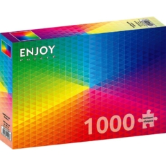 Enjoy 1000 db-os puzzle - Kaleidoscopic Rainbow (2108)