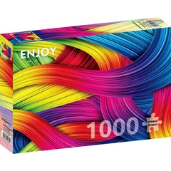Enjoy 1000 db-os puzzle - Knitting Rainbows (1644)